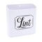 Lint Bin for Laundry Room, Magnetic Wall Mounted Trash Can (9.25 x 9.25 x 2.75 in)